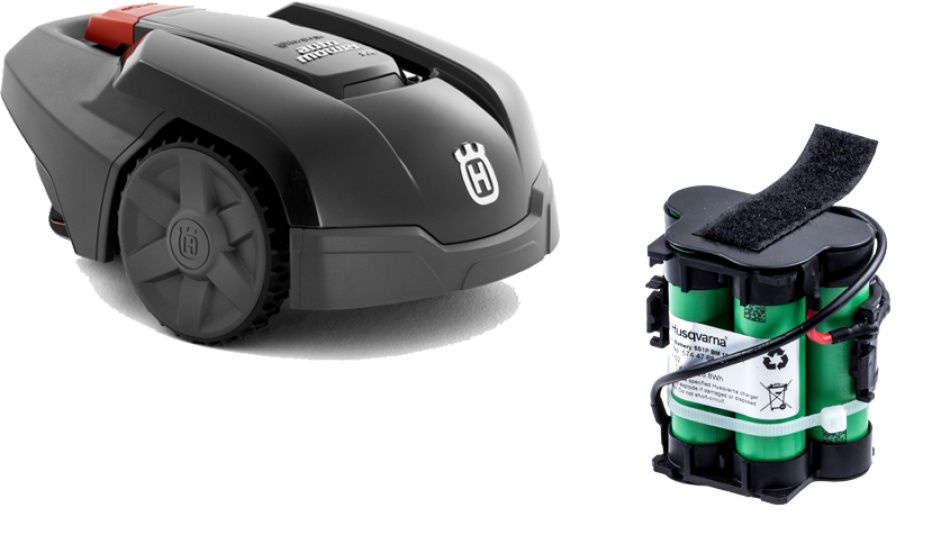 Sostituire la batteria su Automower 105, 305 e 308