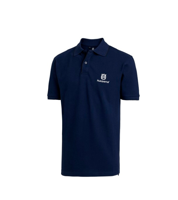 Polo shirt, navy - Man XL nel gruppo Prodotti per lavori forestali e giardinaggio Husqvarna / Husqvarna Accessori per la protezione personale / Abbigliamento da lavoro / Accesori presso GPLSHOP (1016380-54)