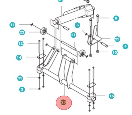 Braccio Di Collegamento 5010661-01 nel gruppo  presso GPLSHOP (5010661-01)