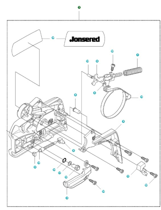 Gruppo coperchio frizione nel gruppo presso GPLSHOP (5013882-02)