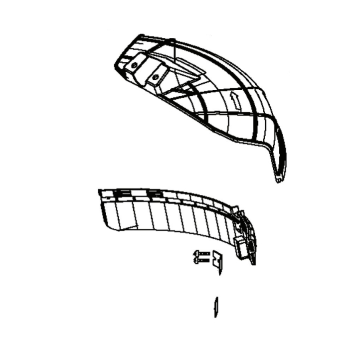 Service Kit Protezione Di Sicurezza Assy 5014243-10 nel gruppo I Pezzi Di Ricambio / Pezzi di ricambio McCulloch Decespugliatori / Pezzi di ricambio McCulloch B33P presso GPLSHOP (5014243-10)