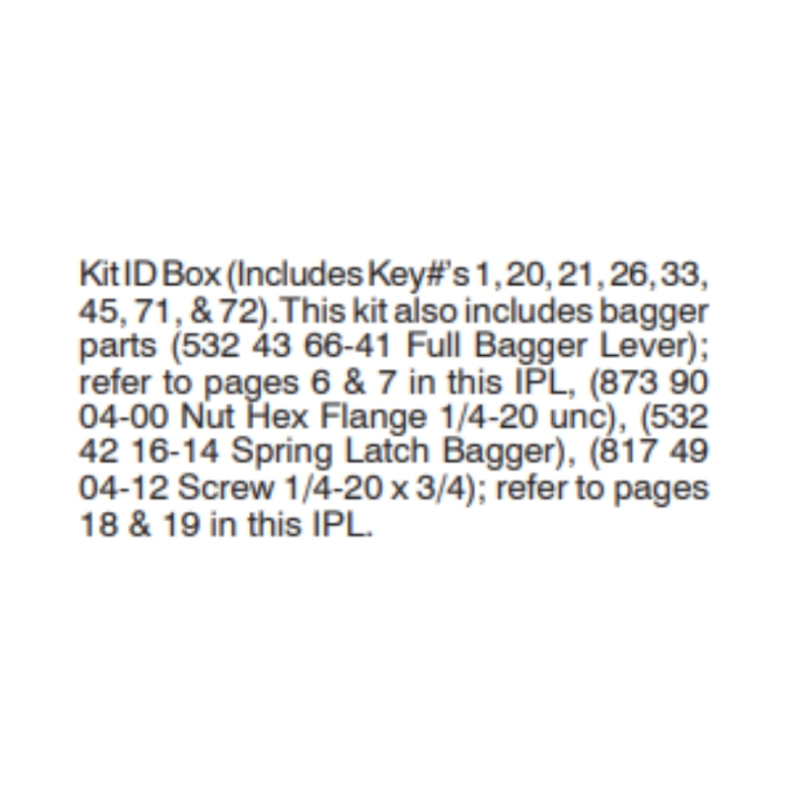 Kit di assistenza nel gruppo I Pezzi Di Ricambio / Pezzi di ricambio Trattorini tagliaerba / Pezzi di ricambio Husqvarna TC 238 presso GPLSHOP (5017620-01)