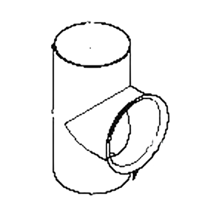 Tubo a T nel gruppo presso GPLSHOP (5018569-01)