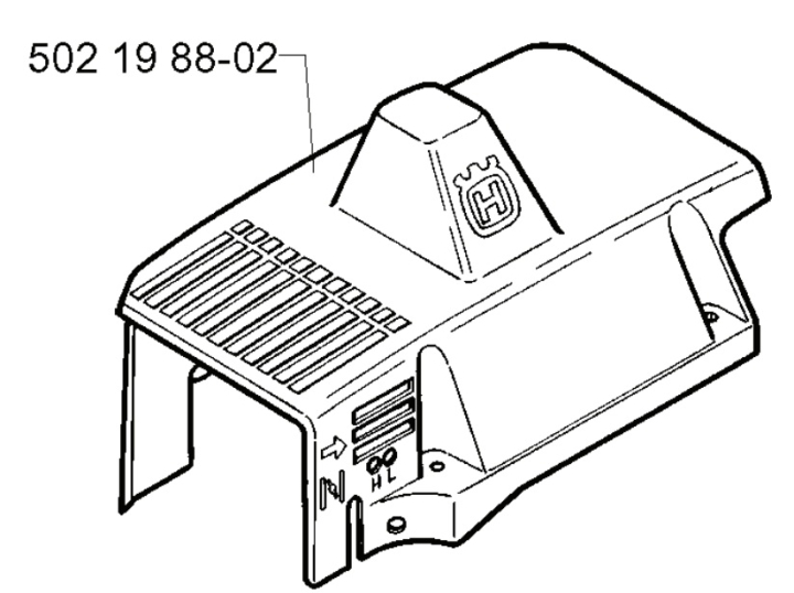 Coperchio Cilindro 5021988-02 nel gruppo presso GPLSHOP (5021988-02)