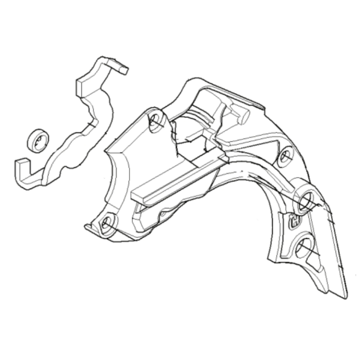 Copertina Kpl 5023061-01 nel gruppo I Pezzi Di Ricambio / Pezzi di ricambio Motoseghe / Pezzi di ricambio Husqvarna 445E/Triobrake presso GPLSHOP (5023061-01)