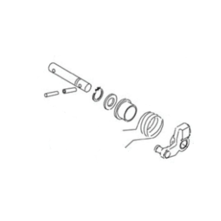 Albero di controllo compl nel gruppo I Pezzi Di Ricambio / Pezzi di ricambio Rider / Pezzi di ricambio Husqvarna Rider 420 TSX AWD presso GPLSHOP (5024511-01)