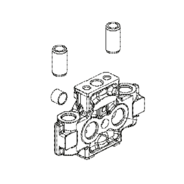 Caso centrale nel gruppo I Pezzi Di Ricambio / Pezzi di ricambio Rider / Pezzi di ricambio Husqvarna Rider 420 TSX AWD presso GPLSHOP (5024559-01)