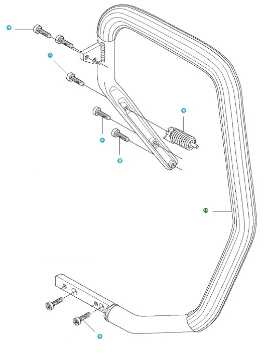 Maniglia 5025310-01 nel gruppo presso GPLSHOP (5025310-01)