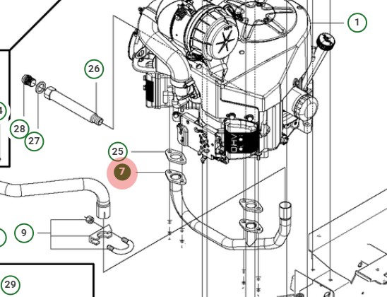 Tubo Di Scarico 5026367-01 nel gruppo presso GPLSHOP (5026367-01)