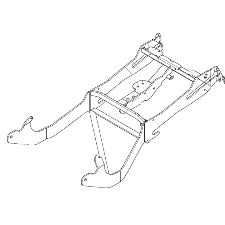 Telaio dell'ingranaggio nel gruppo I Pezzi Di Ricambio / Pezzi di ricambio Rider / Pezzi di ricambio Husqvarna Rider 422 TS AWD presso GPLSHOP (5026379-01)
