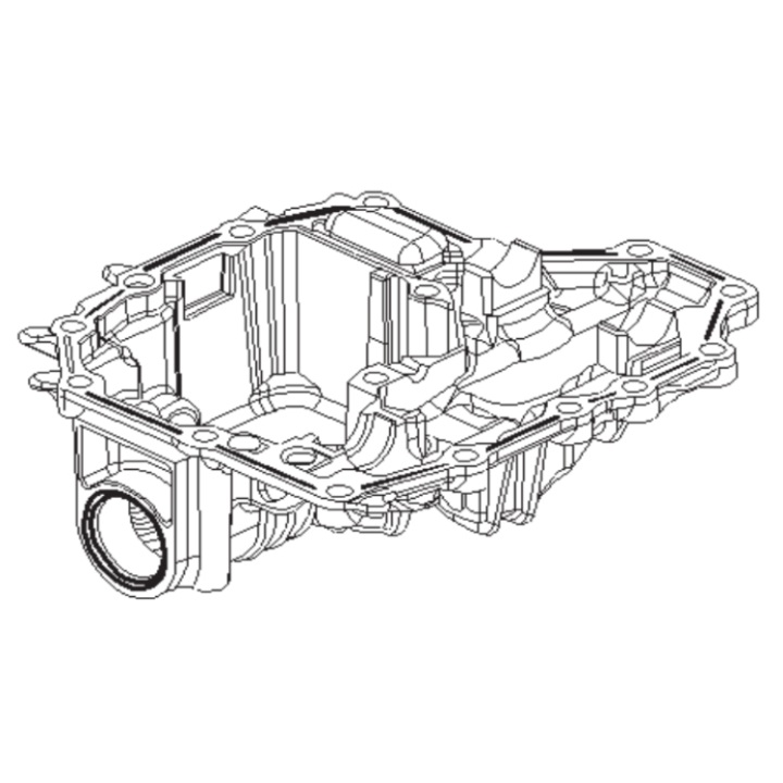 Copertura della trasmissione nel gruppo I Pezzi Di Ricambio / Pezzi di ricambio Rider / Pezzi di ricambio Husqvarna Rider 320X AWD presso GPLSHOP (5028520-01)