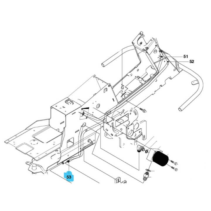 Tubo idraulico nel gruppo  presso GPLSHOP (5028546-01)