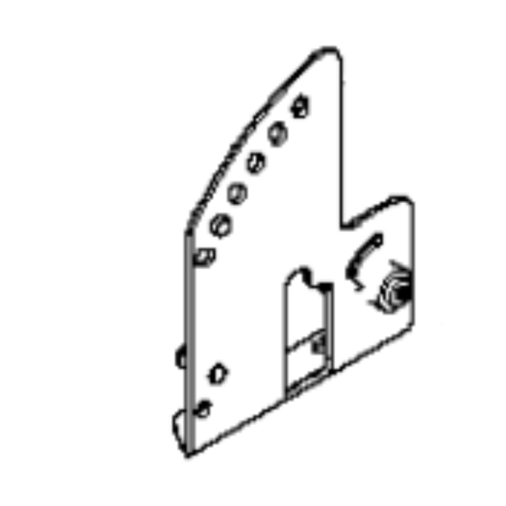 Portamaniglia Sinistra Con Serratura 5032490-02 nel gruppo  presso GPLSHOP (5032490-02)