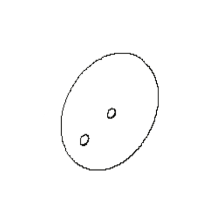 Piastra ruota Brilliant destra, 2 Fori nel gruppo  presso GPLSHOP (5033172-01)