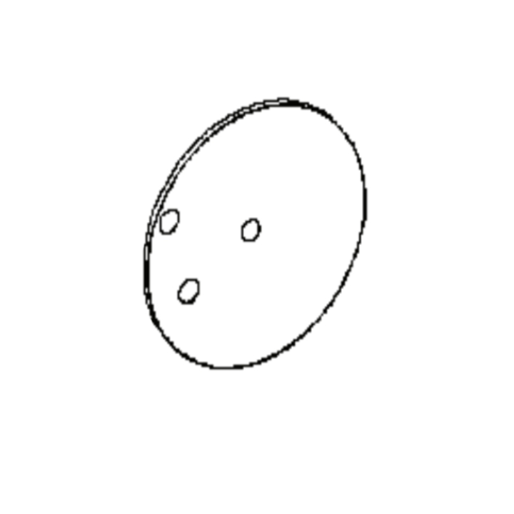 Piastra ruota Brilliant Vä, 3 fori nel gruppo I Pezzi Di Ricambio / Pezzi di ricambio Klippo Rasaerba / Pezzi di ricambio Klippo Brilliant S / Selfstart presso GPLSHOP (5033173-01)