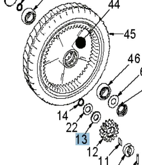 Rondella scorrevole Brillante nel gruppo  presso GPLSHOP (5033269-01)