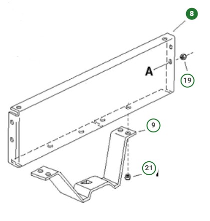 Pannello Frontale 5033400-01 nel gruppo  presso GPLSHOP (5033400-01)