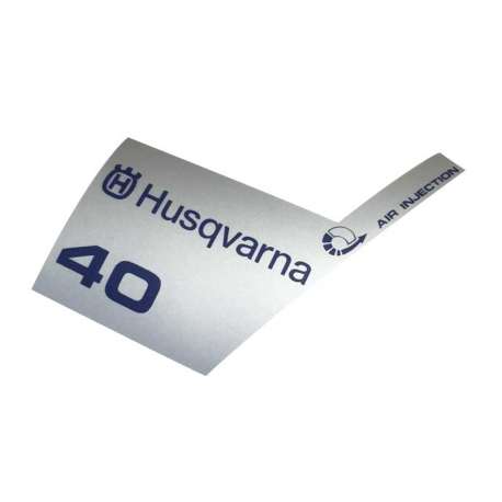 Decalcomania (St,App,) 5036196-05 nel gruppo I Pezzi Di Ricambio / Pezzi di ricambio Motoseghe / Pezzi di ricambio Husqvarna 40 presso GPLSHOP (5036196-05)