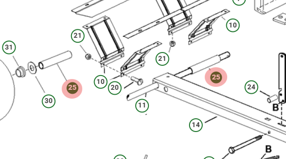 Distanza 5038155-01 nel gruppo  presso GPLSHOP (5038155-01)