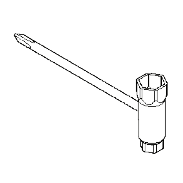 Chiave combinata nel gruppo I Pezzi Di Ricambio / Pezzi di ricambio Tagliasiepi / Pezzi di ricambio Husqvarna 123HD60 presso GPLSHOP (5040443-01)