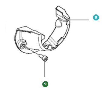 Vite nel gruppo I Pezzi Di Ricambio / Pezzi di ricambio Soffiatori / Pezzi di ricambio Husqvarna 530BT presso GPLSHOP (5041196-01)