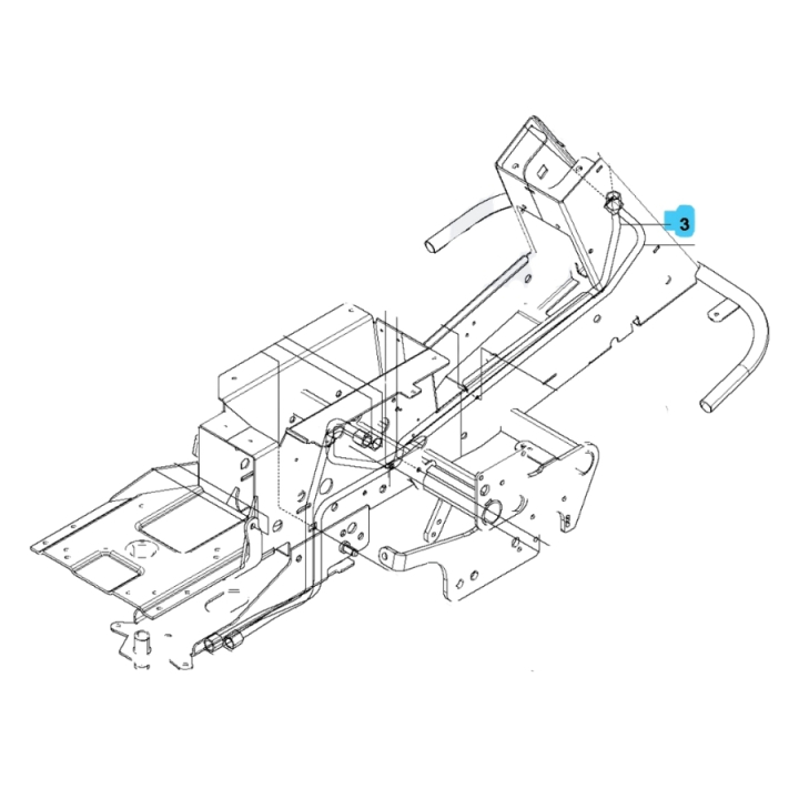 Tubo Idraulico 5042103-01 nel gruppo  presso GPLSHOP (5042103-01)