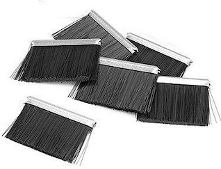 Spazzole per ruote Refill 6 pcs Automower 220AC, 230ACX, 310, 315, Nera nel gruppo I Pezzi Di Ricambio Robot Tagliaerba / Pezzi di ricambio Husqvarna Automower® 305 - 2020 / Automower 305 - 2025 presso GPLSHOP (5051328-03)