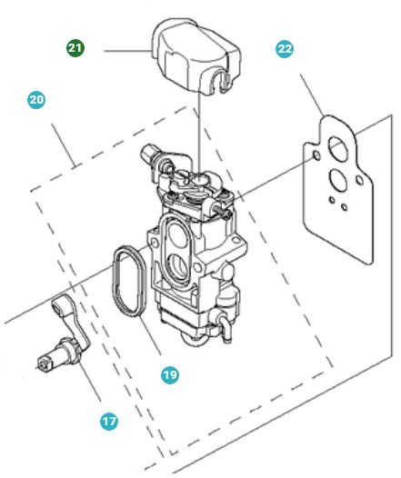 Copertina nel gruppo I Pezzi Di Ricambio / Pezzi di ricambio Soffiatori / Pezzi di ricambio Husqvarna 580BTS presso GPLSHOP (5067442-01)
