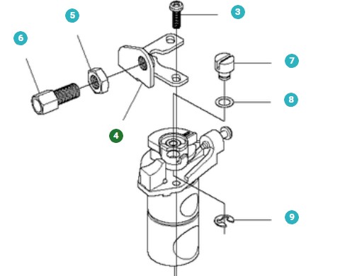 Allegato nel gruppo I Pezzi Di Ricambio / Pezzi di ricambio Soffiatori / Pezzi di ricambio Husqvarna 580BTS presso GPLSHOP (5067460-01)