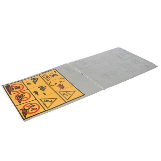 Decalcomania nel gruppo I Pezzi Di Ricambio / Pezzi di ricambio Jonsered Rider / Pezzi di ricambio Jonsered FR 2113 MA presso GPLSHOP (5069448-01)