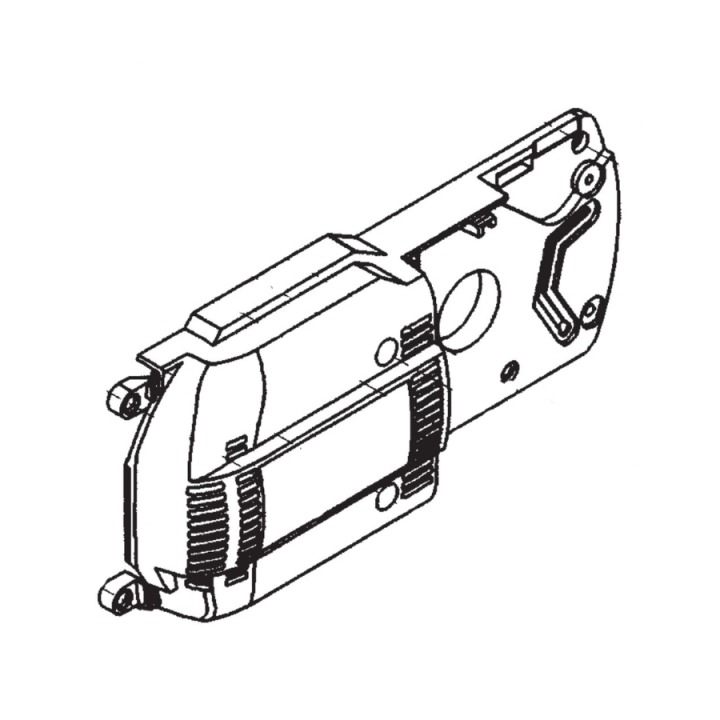 Scatola Motore, Destra 5080443-29 nel gruppo I Pezzi Di Ricambio / Pezzi di ricambio Motoseghe / ➤Serie 100  / Pezzi di ricambio Husqvarna 16 Electric presso GPLSHOP (5080443-29)
