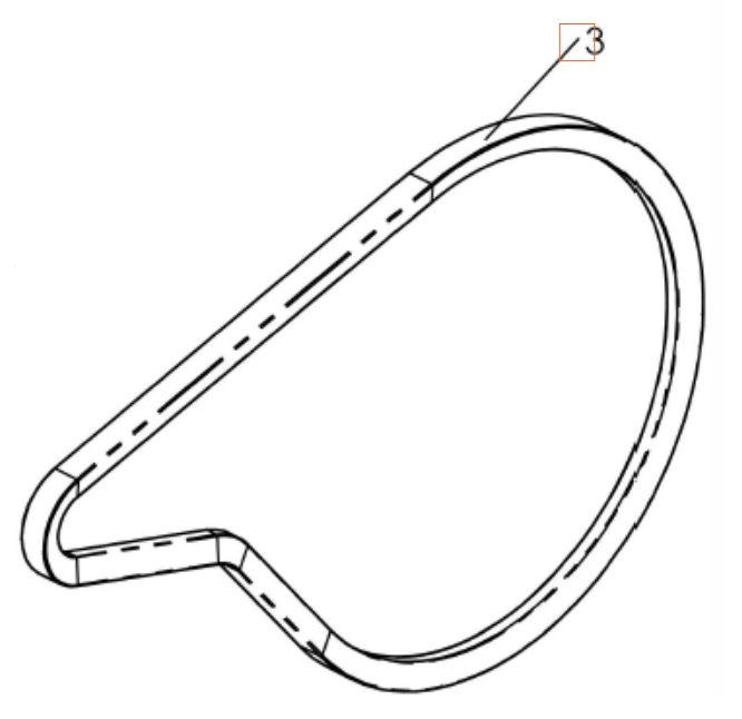 Cinghia 5225304-01 nel gruppo  presso GPLSHOP (5225304-01)