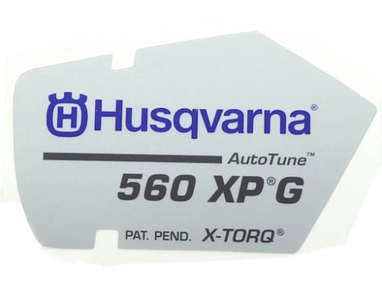 Decal 560XPG 5230356-04 nel gruppo I Pezzi Di Ricambio / Pezzi di ricambio Motoseghe / Pezzi di ricambio Husqvarna 560XP/G presso GPLSHOP (5230356-04)