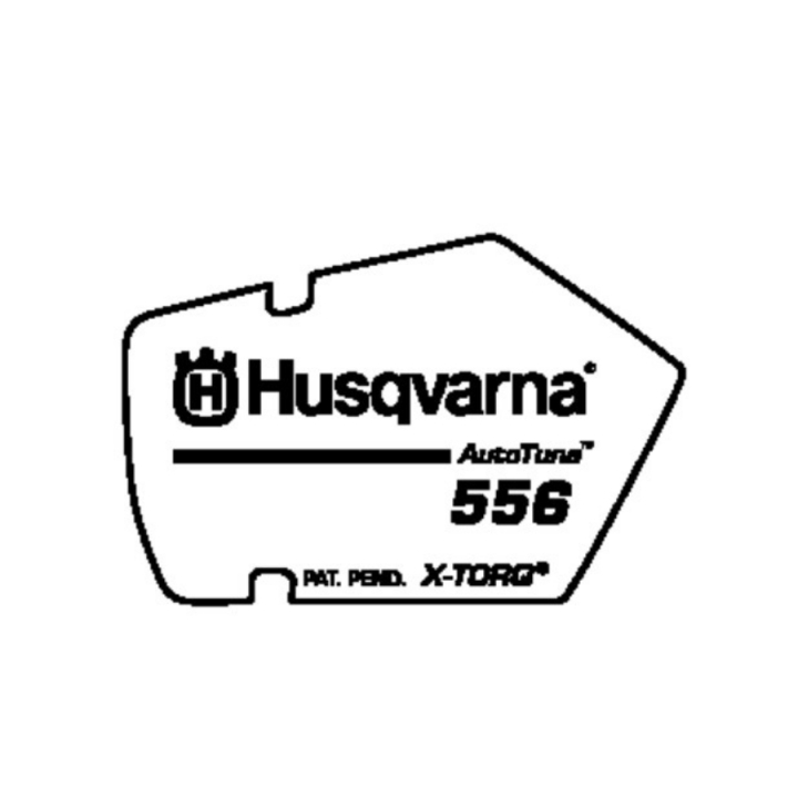 Decal 5230356-07 nel gruppo I Pezzi Di Ricambio / Pezzi di ricambio Motoseghe / ➤Serie 500 / Pezzi di ricambio Husqvarna 556 presso GPLSHOP (5230356-07)