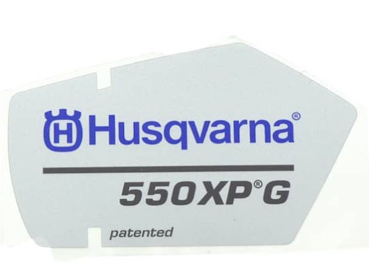 Decal 550 XPG 5230832-04 nel gruppo I Pezzi Di Ricambio / Pezzi di ricambio Motoseghe / Pezzi di ricambio Husqvarna 550XP/G/Triobrake presso GPLSHOP (5230832-04)