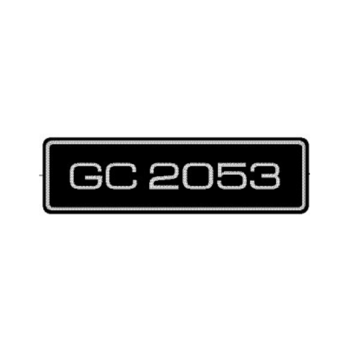 Decal 5233506-01 nel gruppo I Pezzi Di Ricambio / Pezzi di ricambio Jonsered Decespugliatori / Pezzi di ricambio Jonsered GC2053 presso GPLSHOP (5233506-01)