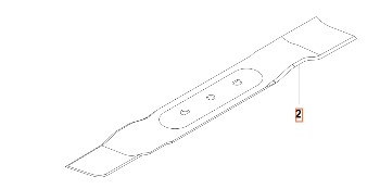 Blade mulching LC137i nel gruppo I Pezzi Di Ricambio / Lame rasaerba presso GPLSHOP (5294416-10)