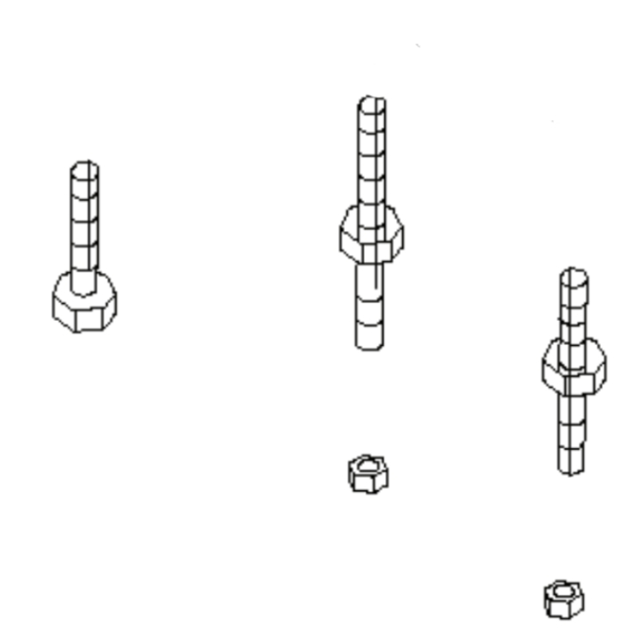 Kit di installazione bulloni e dadi 5295951-01 nel gruppo  presso GPLSHOP (5295951-01)