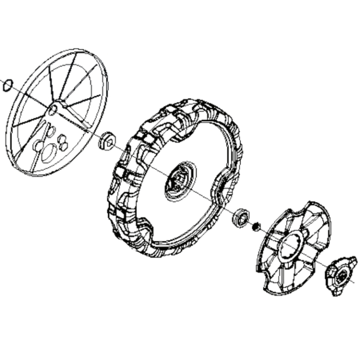 Ruota anteriore 5295956-01 nel gruppo  presso GPLSHOP (5295956-01)