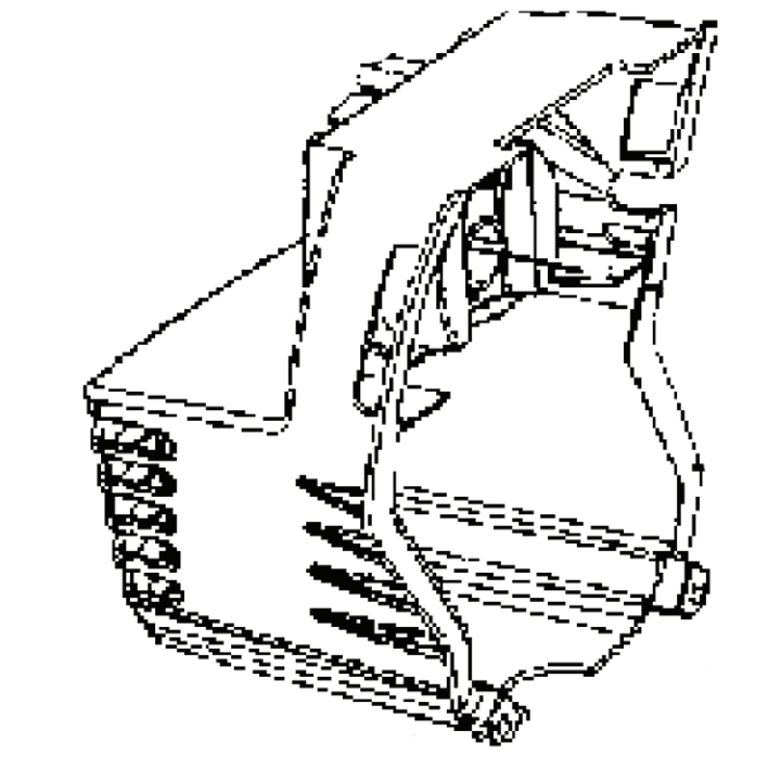 Gruppo protezione posteriore con refrigerCuscinetto termica nel gruppo  presso GPLSHOP (5300587-97)