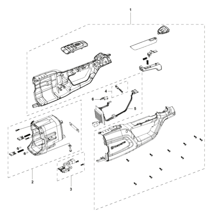 Copertina nel gruppo I Pezzi Di Ricambio / Pezzi di ricambio Tagliasiepi / Pezzi di ricambio Husqvarna 120iTK4-H presso GPLSHOP (5311467-04)