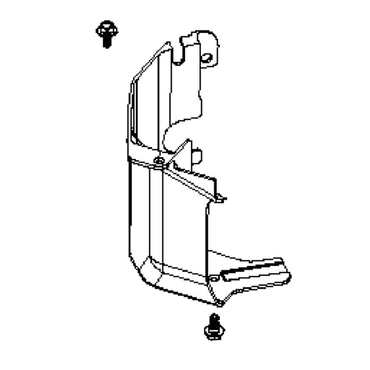 Deflettore nel gruppo I Pezzi Di Ricambio / Pezzi di ricambio Rider / Pezzi di ricambio Husqvarna Rider 214TC presso GPLSHOP (5311469-99)