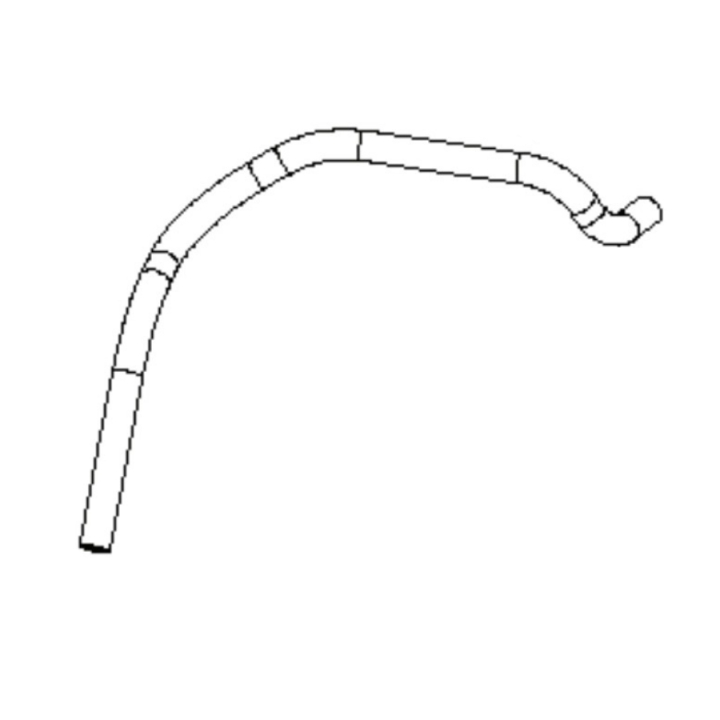 Tubo nel gruppo I Pezzi Di Ricambio / Pezzi di ricambio Rider / Pezzi di ricambio Husqvarna Rider 214TC presso GPLSHOP (5311471-19)