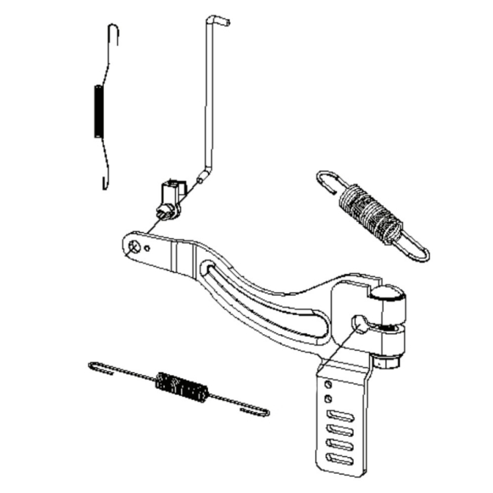 Gruppo acceleratore nel gruppo I Pezzi Di Ricambio / Pezzi di ricambio Rider / Pezzi di ricambio Husqvarna Rider 214T presso GPLSHOP (5311471-44)