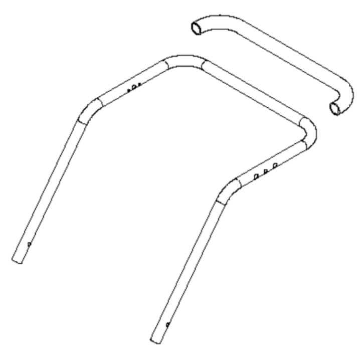 Tubo della maniglia 5311471-89 nel gruppo  presso GPLSHOP (5311471-89)