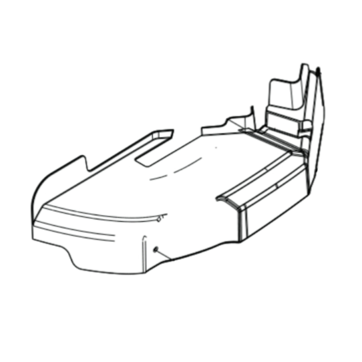 Copertura della cinghia nel gruppo I Pezzi Di Ricambio / Pezzi di ricambio Trattorini tagliaerba / Pezzi di ricambio Husqvarna TC 114 presso GPLSHOP (5311478-89)