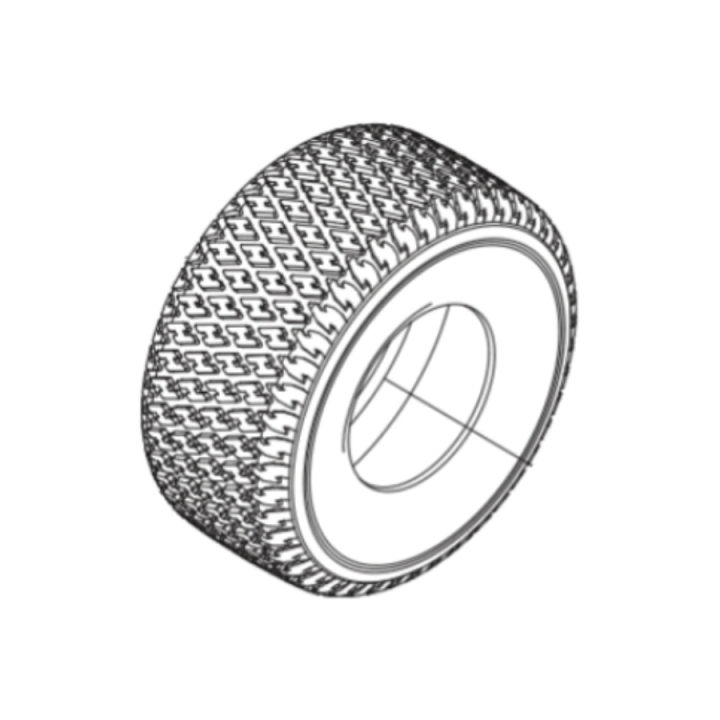 Pneumatico posteriore 18x8,5-8