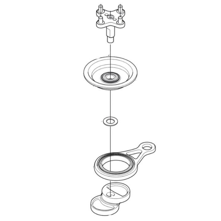 Anello del cuscinetto a taglio grosso 5311957-02 nel gruppo  presso GPLSHOP (5311957-02)