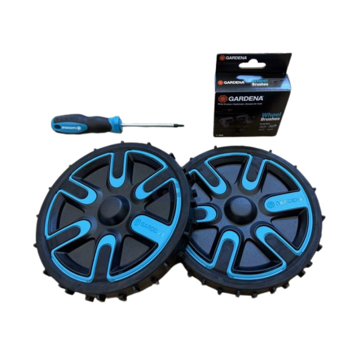 Kit ruote fuoristrada Gardena Sileno nel gruppo Accessori Robot Tagliaerba / Installazione / Kit per terreni irregolari presso GPLSHOP (5312500-01)