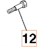 Bullone 5320813-28 nel gruppo I Pezzi Di Ricambio / Pezzi di ricambio Trattorini tagliaerba / ➤Pezzi di ricambio LR / Pezzi di ricambio Husqvarna LR 130 presso GPLSHOP (5320813-28)